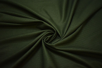 Костюмная зеленая ткань W-130076