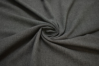 Костюмная серая черная ткань W-127981