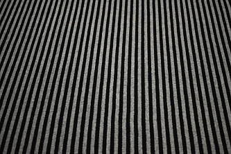 Трикотаж джерси серый черный полоска W-131760