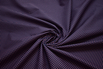 Рубашечная синяя красная ткань геометрия W-132104