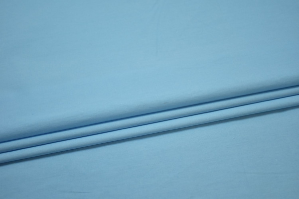 Плащевая голубая ткань W-129614