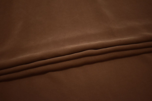 Костюмная коричневая ткань W-127320