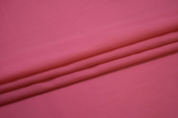 Рубашечная розовая ткань W-130382