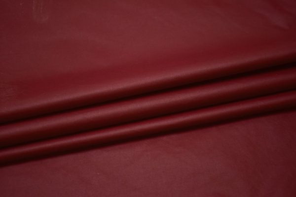 Курточная бордовая ткань W-130427