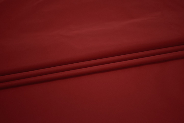 Курточная красная ткань W-127364