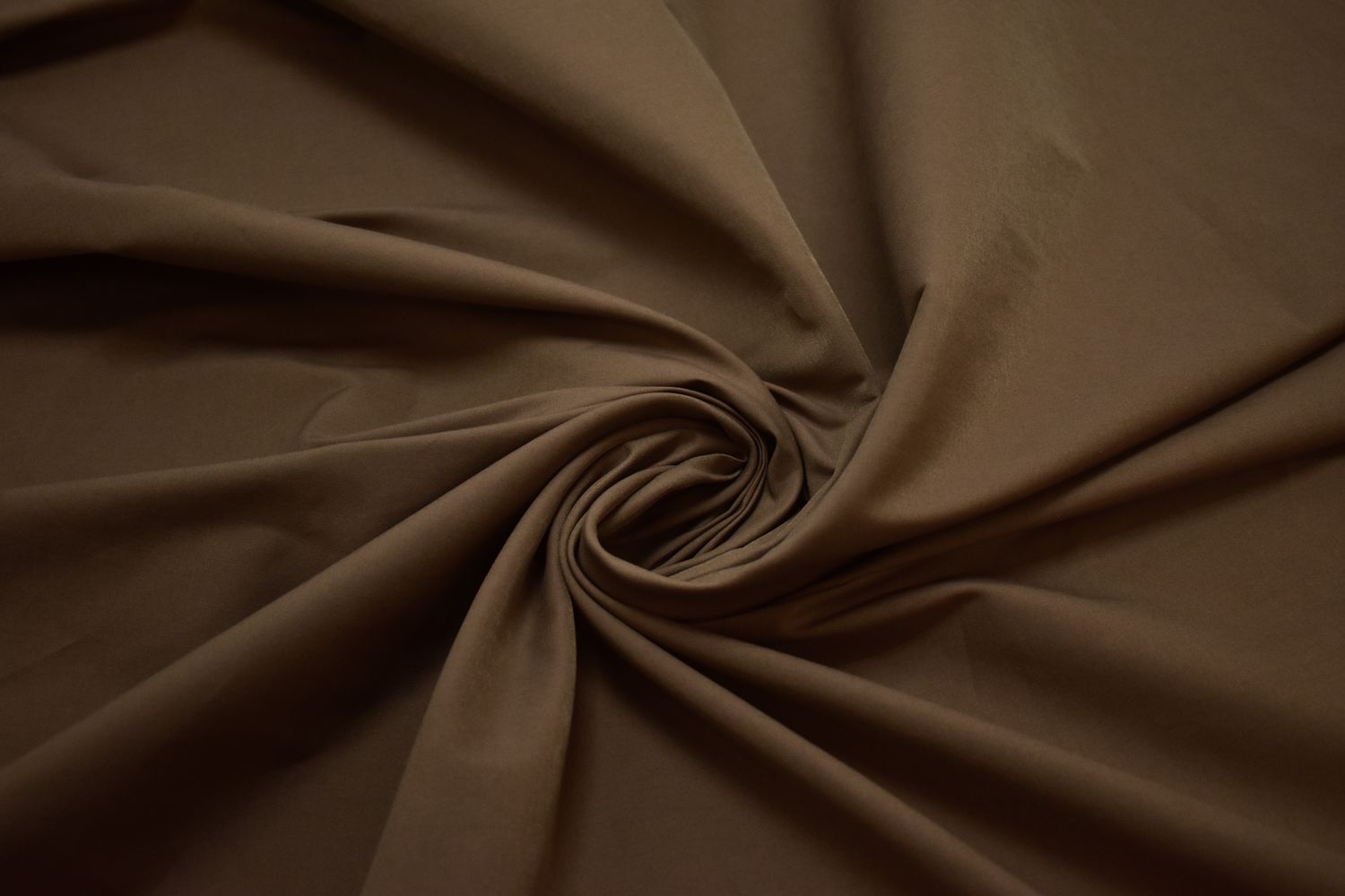 Рубашечная коричневая ткань W-130736