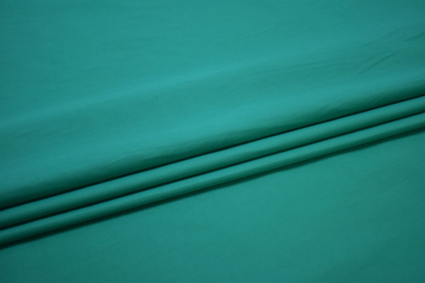 Рубашечная бирюзовая ткань W-131286
