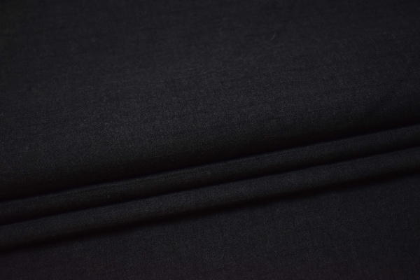 Костюмная ткань темно-серая фактурная полоска W-132816