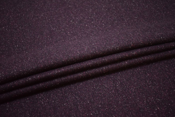 Пальтовая фиолетовая ткань W-132302