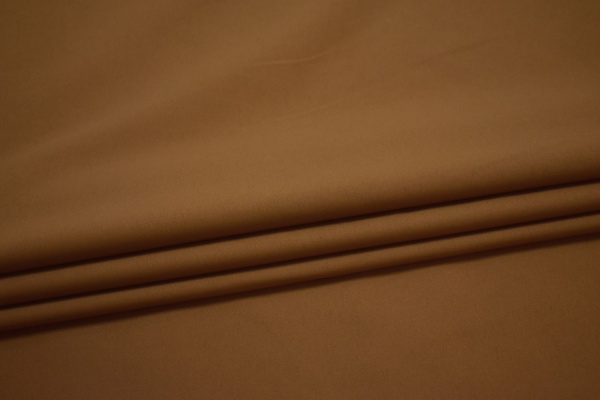 Костюмная коричневая ткань W-132822