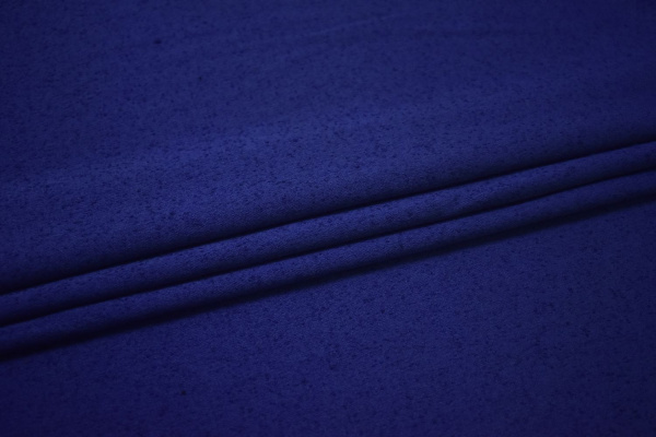 Костюмная синяя ткань W-129332