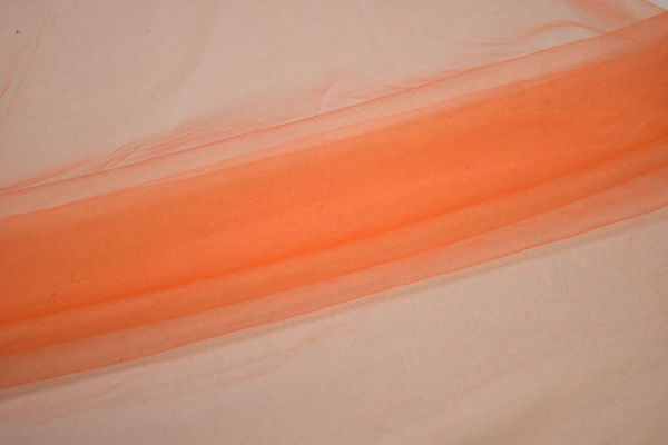 Сетка средняя оранжевого цвета W-125954