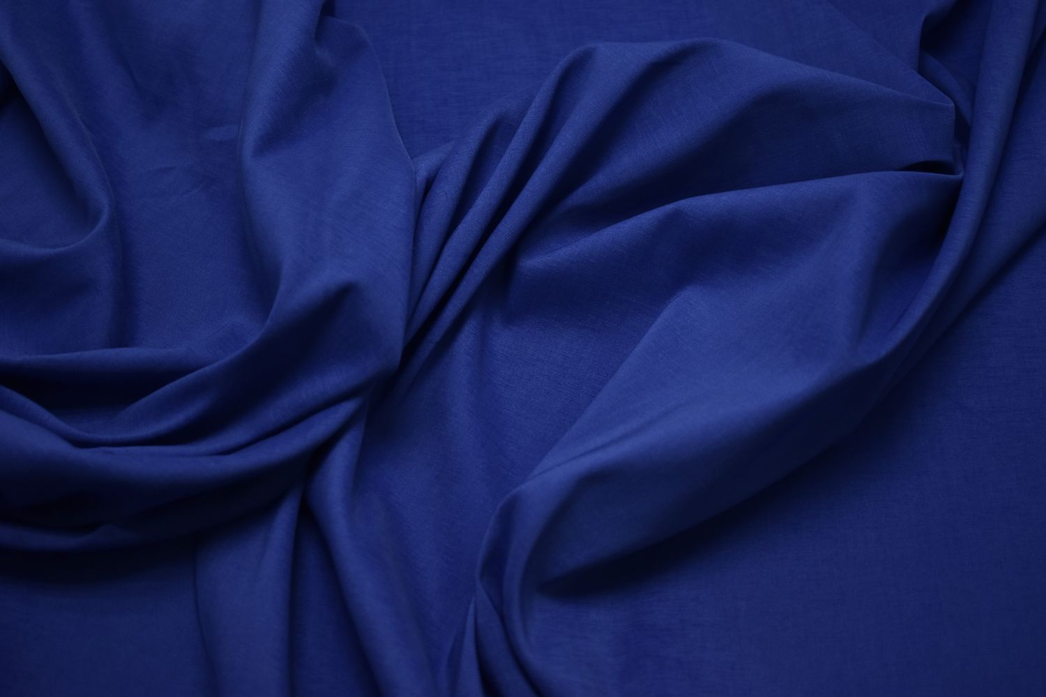 Плательная синяя ткань W-132245