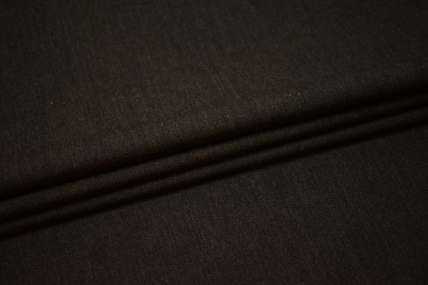 Костюмная коричневая ткань W-131102