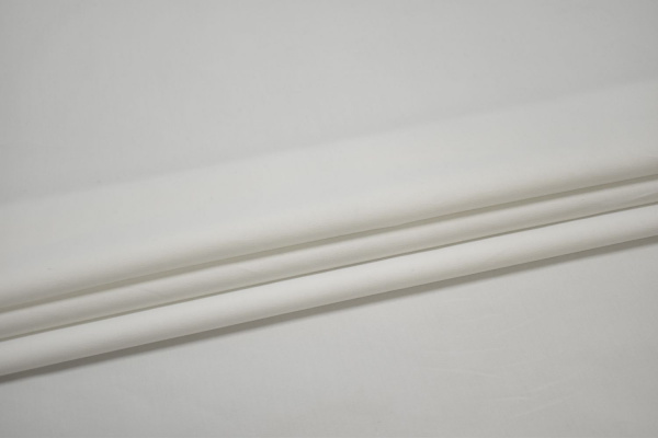 Костюмная белая ткань W-129702
