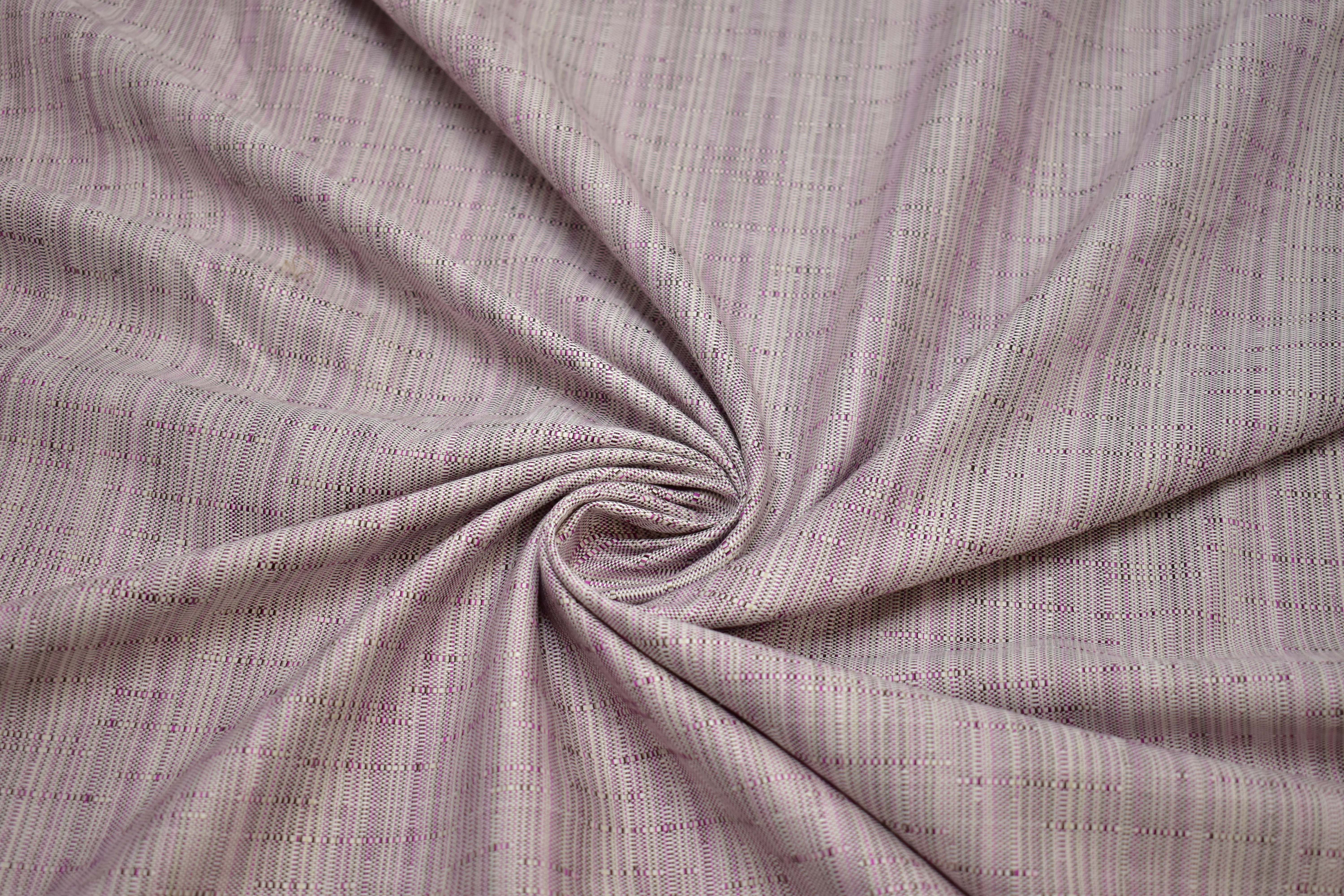 Костюмная розовая ткань W-125975