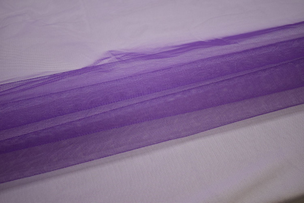 Сетка жесткая фиолетового цвета W-126318