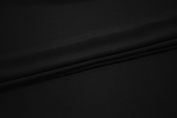 Штапель черного цвета W-125510