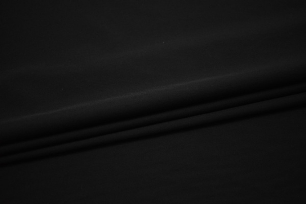 Рубашечная черная ткань W-127254