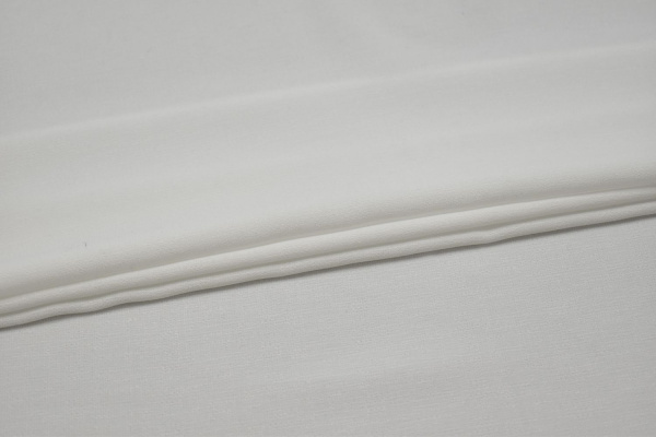 Плательная белая ткань W-126718