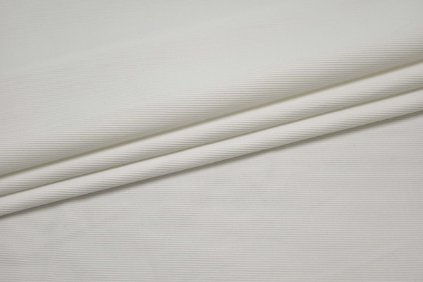 Костюмная белая ткань W-125151