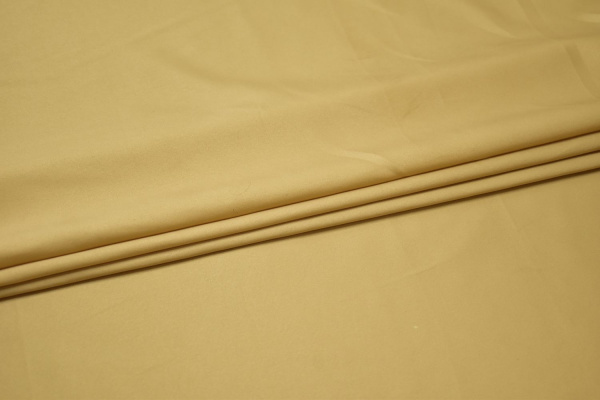 Плательная желтая ткань W-127195