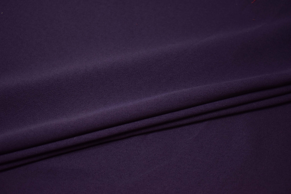 Костюмная фиолетовая ткань W-128613