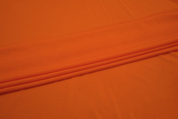 Сетка-стрейч оранжевого цвета W-129832