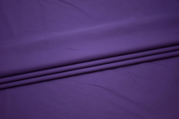 Костюмная фиолетовая ткань W-131051