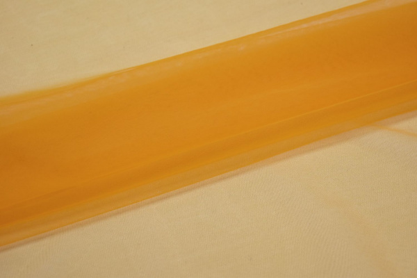 Сетка мягкая оранжевого цвета W-125520