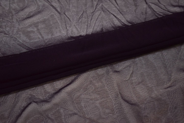 Сетка-стрейч подкладочная фиолетовая W-128693