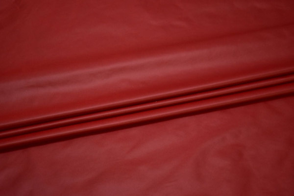 Курточная красная ткань W-127359
