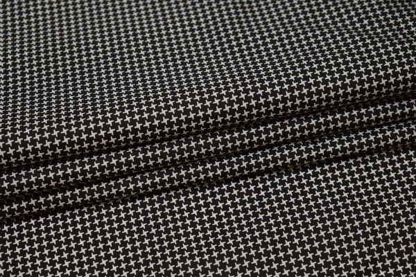 Курточная ткань с геометрическим узором W-132445
