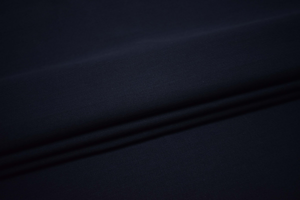 Костюмная синяя ткань W-125175