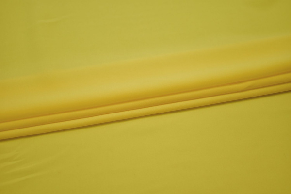 Плательная желтая ткань W-127187
