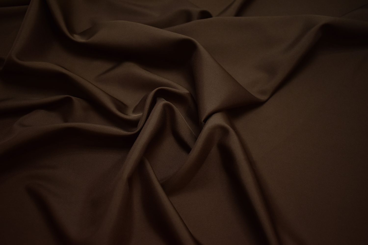 Плательная коричневая ткань W-128927