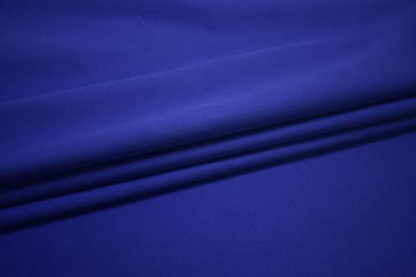 Костюмная синяя ткань W-129364