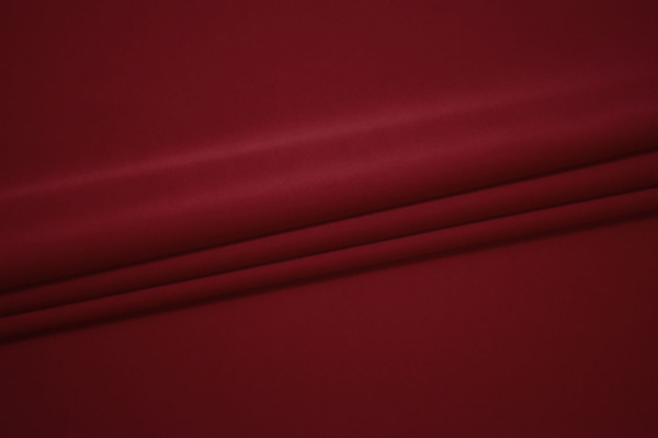 Костюмная красная ткань W-130552
