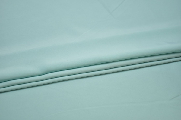 Плательная голубая ткань W-127699