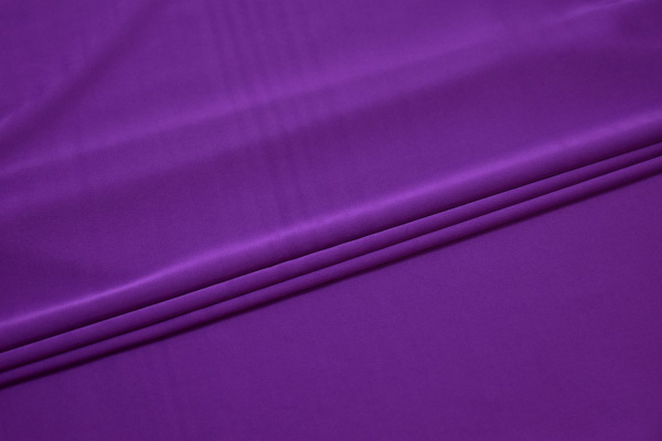 Шёлк-атлас фиолетовый W-129854