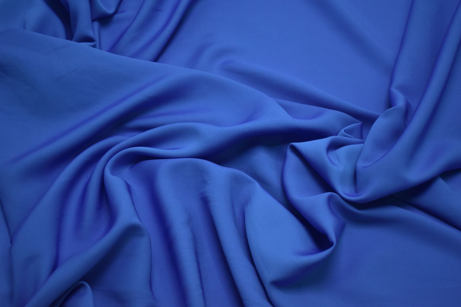 Плательная синяя ткань W-126740