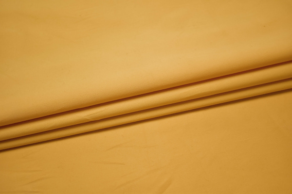 Костюмная желтая ткань W-125544