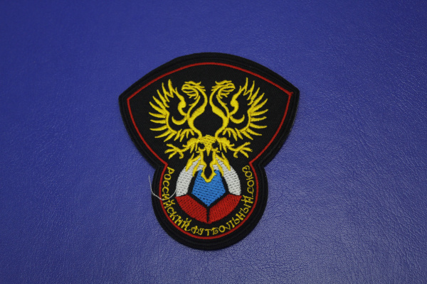 Термонаклейка эмблема Российский футбольный союз W-133858