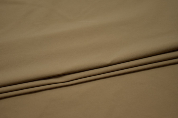 Рубашечная бежевая ткань W-130772