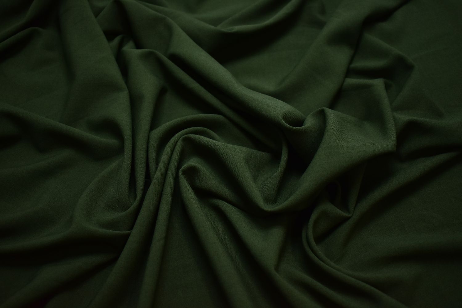 Костюмная зеленая ткань W-132446
