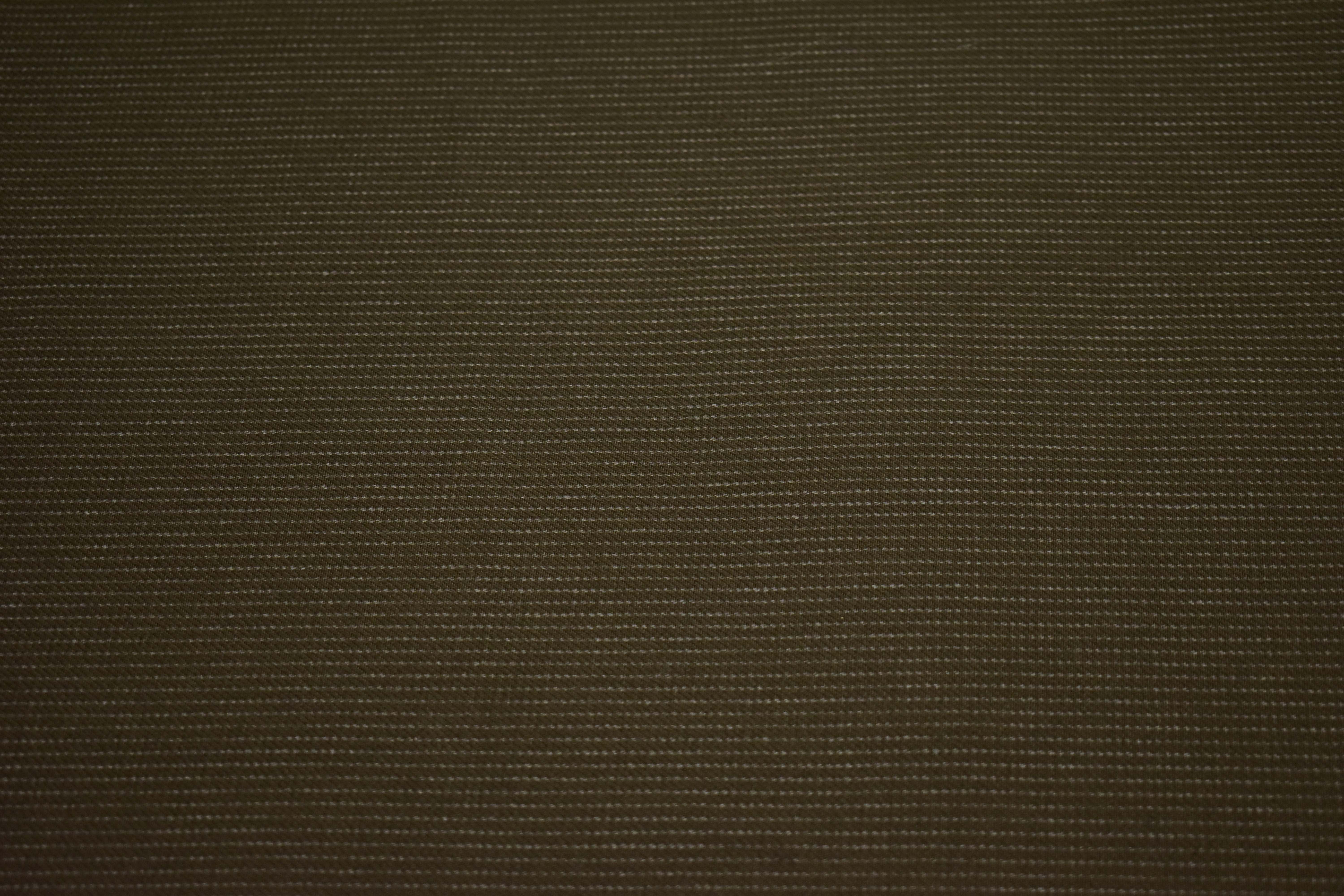 Костюмная зеленая ткань в полоску W-129884
