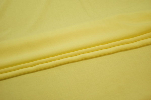 Штапель желтого цвета W-125508