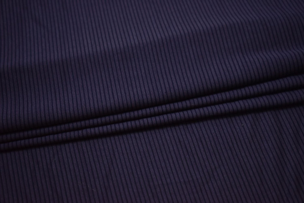 Трикотаж фиолетовый полоска W-128054