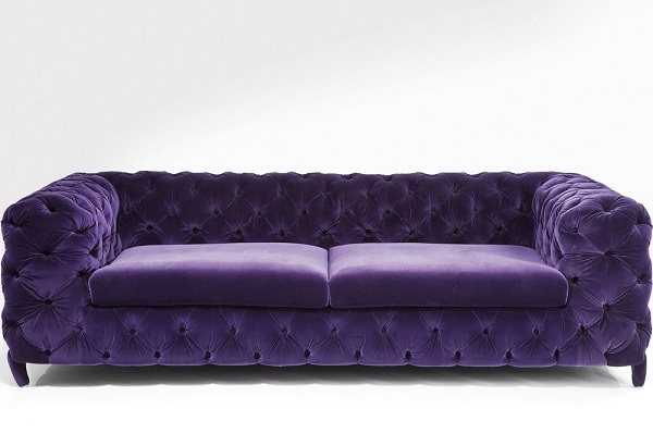 Велюровый диван
