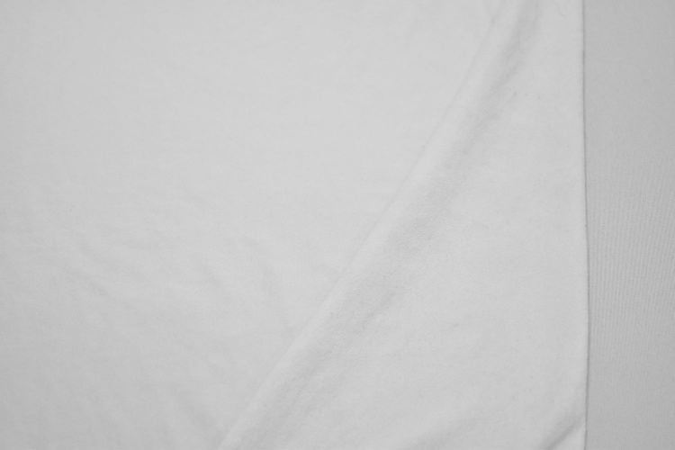 Махровая (махра) белая ткань W-133496